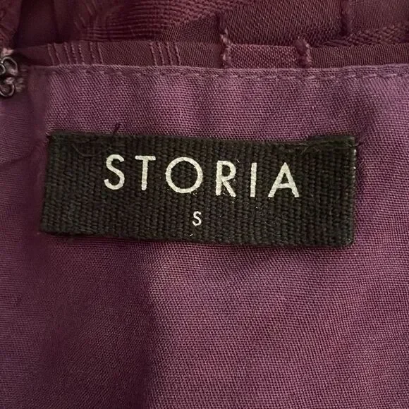 Storia Monochromatic Plaid Baby Doll
Mini Dress size S Purple - Picture 9 of 10